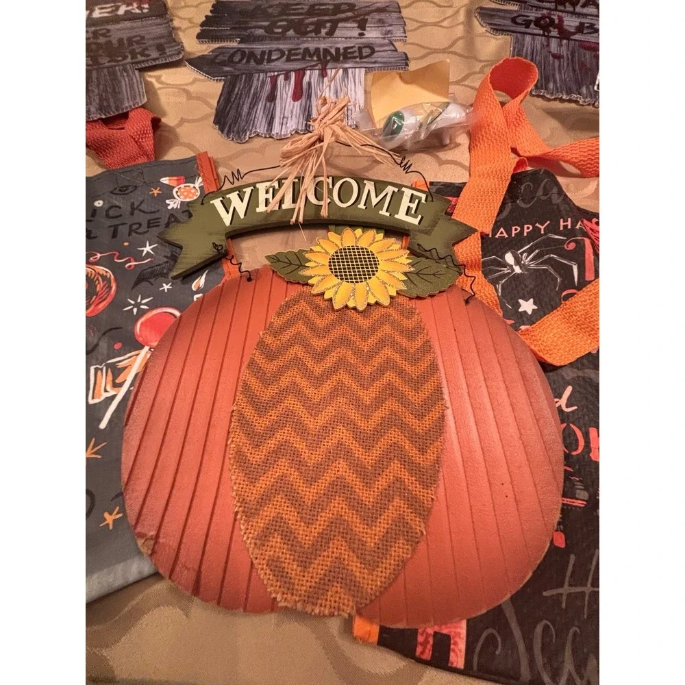 Halloween Decor & Party Supplies Lot #2. Large